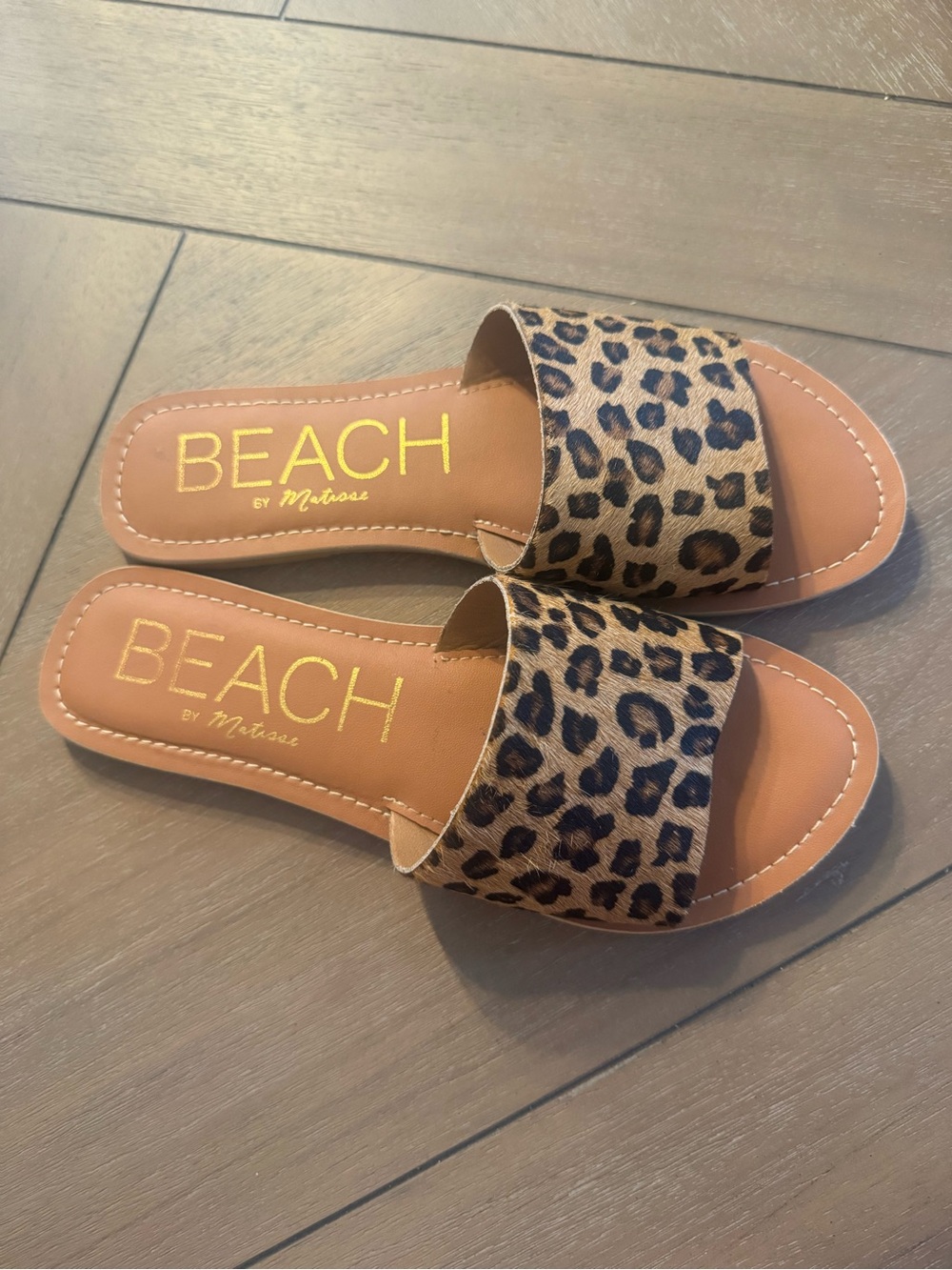 BEACH by Matisse Animal Print Slide Sandals - Picture 3 of 10